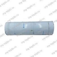 Дымоход нержавеющий труба 0,5 м, ø 150 (AISI 430 t0,5) МОНО КРРУТ