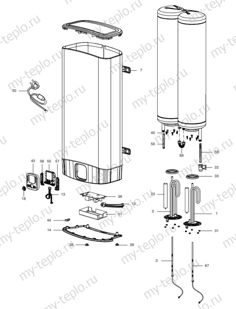 Запчасти Ariston ABS VELIS EVO QH купить в Брянске
