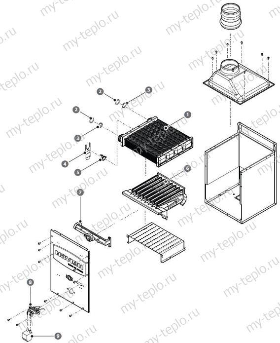 запчасти для Navien Deluxe 24K