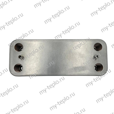 Теплообменник ГВС на 16 пластин для Chaffoteaux Alixia S (KTtepl2AlixiaS)